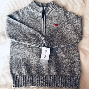 Carter’s Light Grey Sweater- NWT!